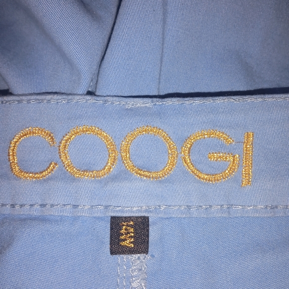 Vintage COOGI Y2K Woman's Blue With Scrunch Leg Jeans Size 14W - Picture 9 of 9